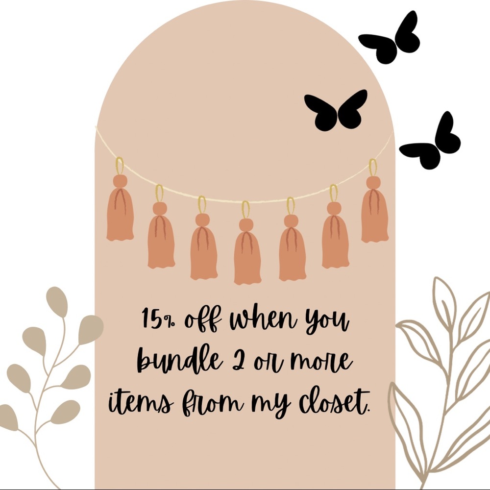 15% discount when you bundle 2 or more items